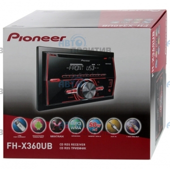 Pioneer FH-X360UB » Автомагнитолы