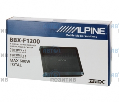 Alpine BBX-F1200 » Усилители
