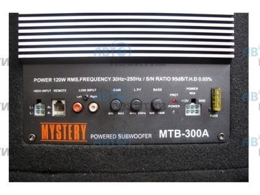 Mystery MTB-300A » Сабвуферы