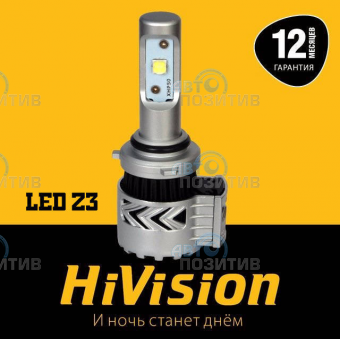 Лампа светодиодная HiVision Headlight Z3 (H11/H8/H16, 6000K) » Светодиодные лампы