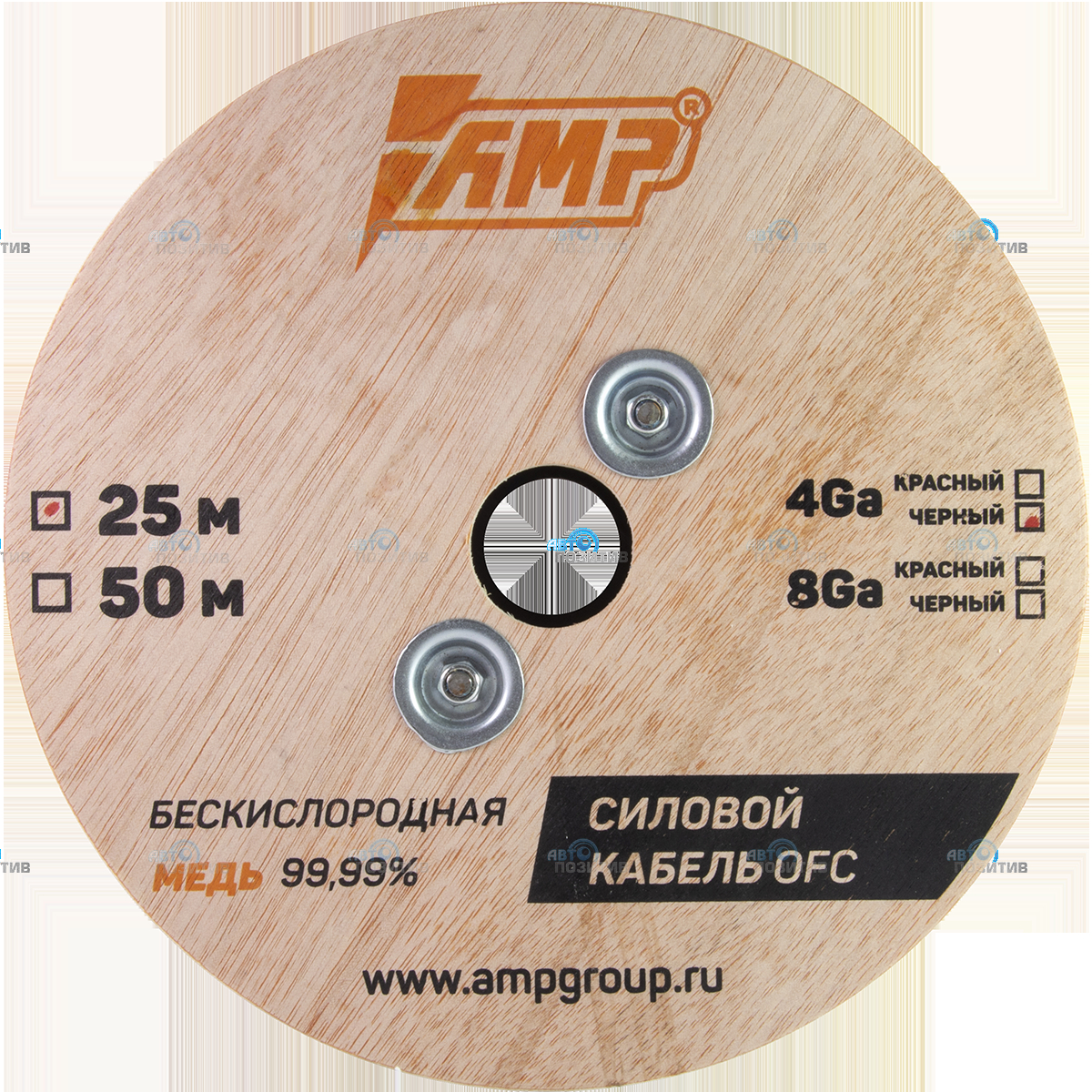 AMP 100% OFC Ultraflexible 4Ga черный (-) » Аксессуары