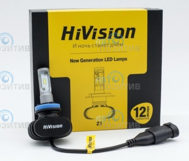 Лампа светодиодная HiVision Headlight Z1 (H11/H8/H16 6000K) » Светодиодные лампы