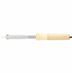 Паяльник с деревянной ручкой, 60 Вт, 220 В// SPARTA (913145) » Инструмент для пайки