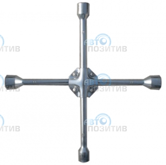 Ключ-крест баллонный, 17 х 19 х 21 х 22 мм, усиленный, толщина 16 мм// Matrix (14244) » Ключи