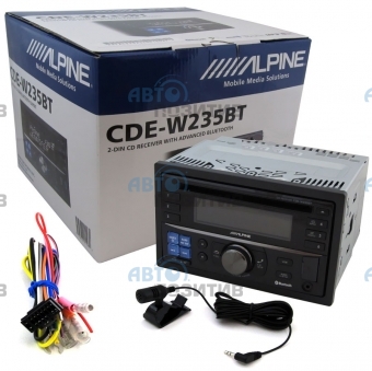 Alpine CDE-W235BT » Автомагнитолы