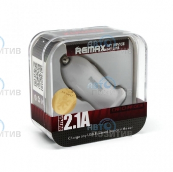 Remax CC101 12V Автомобильное USB зарядное устройство 2.1A » Адаптеры, блоки питания автомобильные