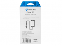 Neoline CABLE S5 Black » Кабели для зарядки и синхронизации USB/AUX