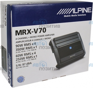Alpine MRX-V70 » Усилители