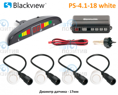 Blackview PS-4.1-18 WHITE » Парковочные радары
