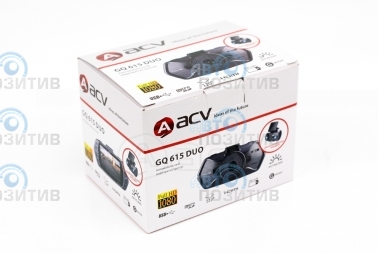 ACV GQ615 Duo » Видео-регистраторы
