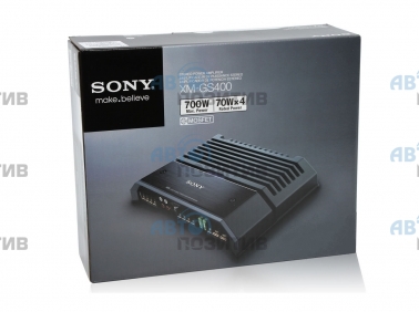 Sony XM-GS400  » Усилители